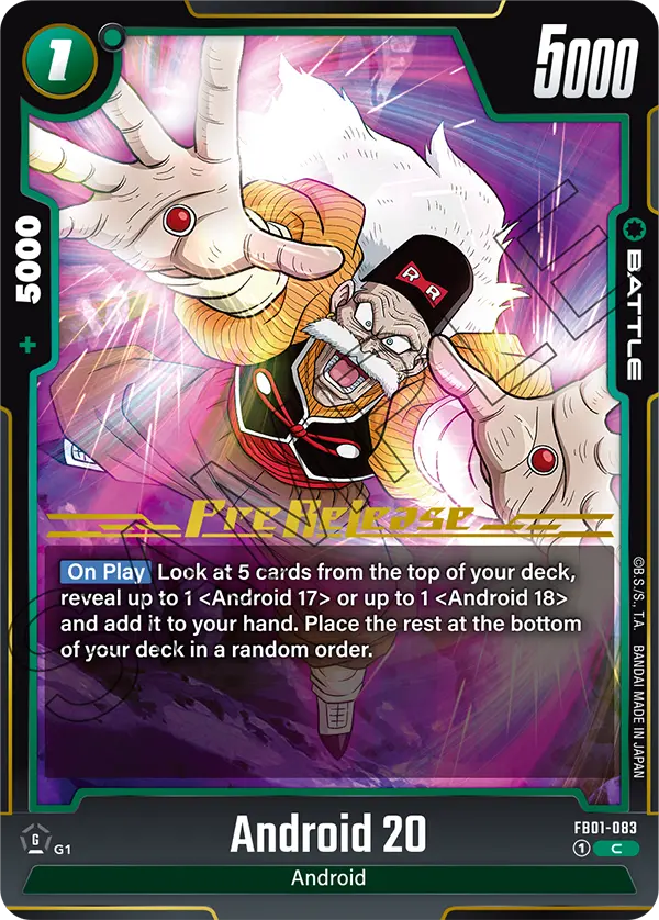 Android 20 — Awakened Pulse