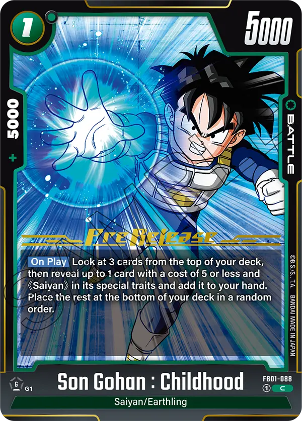 Son Gohan : Childhood — Awakened Pulse