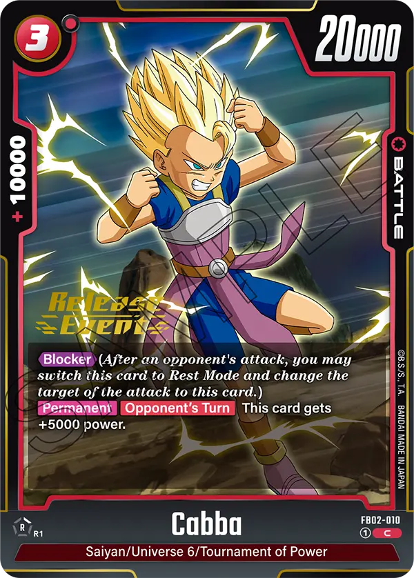 Cabba #010 — Blazing Aura