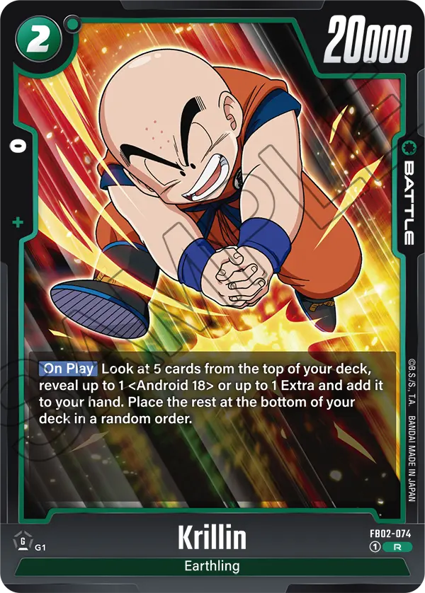 Krillin — Blazing Aura