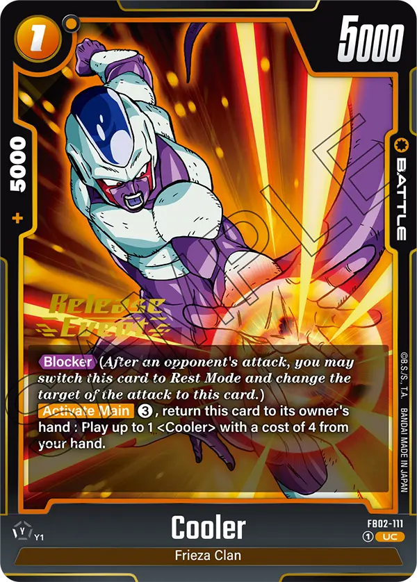 Cooler — Blazing Aura