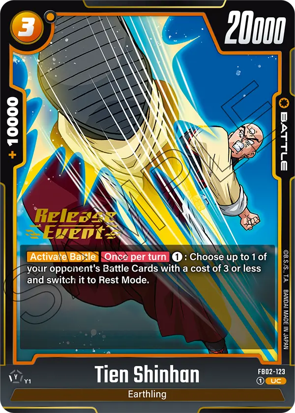 Tien Shinhan — Blazing Aura