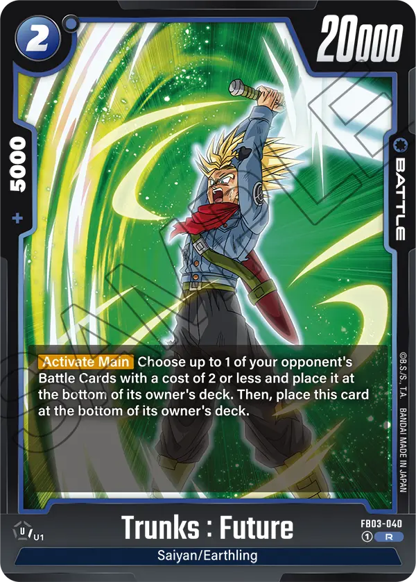 Trunks : Future FB03 040