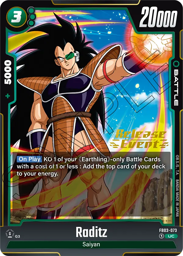Raditz — Raging Roar