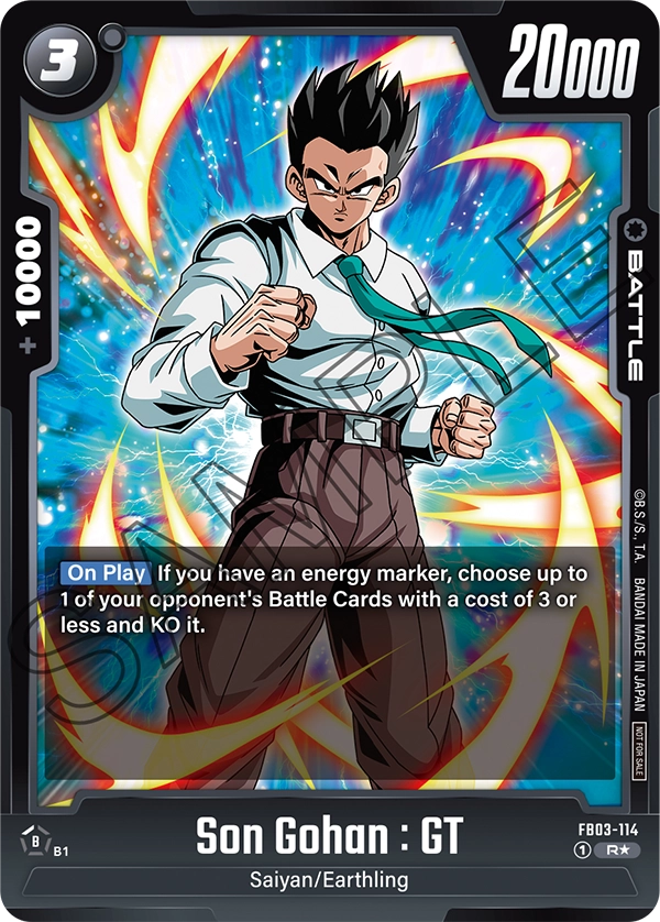 Son Gohan : GT — Raging Roar