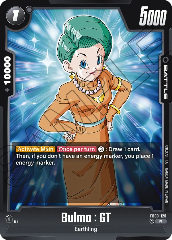 Bulma : GT — Raging Roar