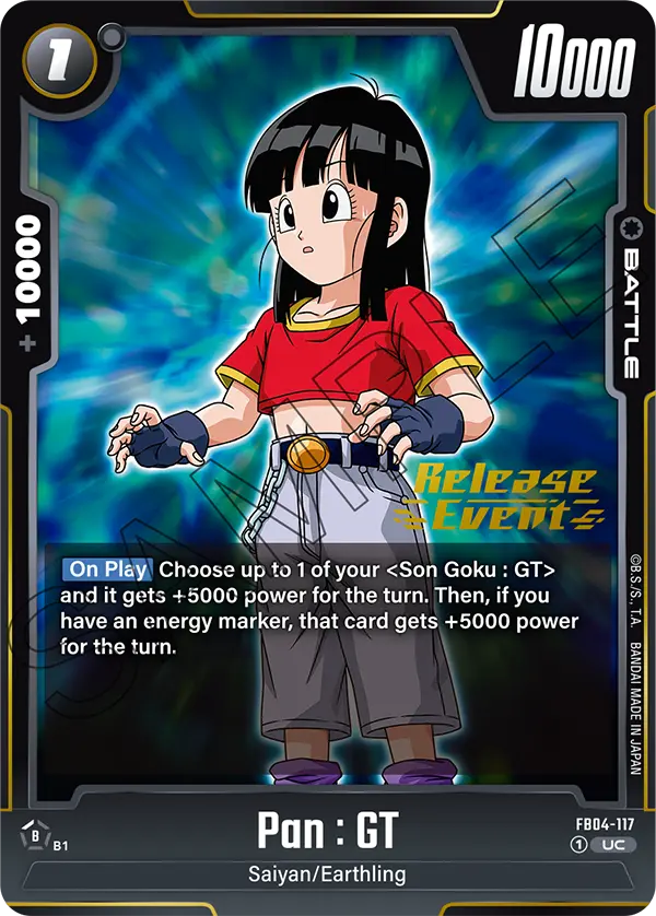 Pan : GT — Ultra Limit