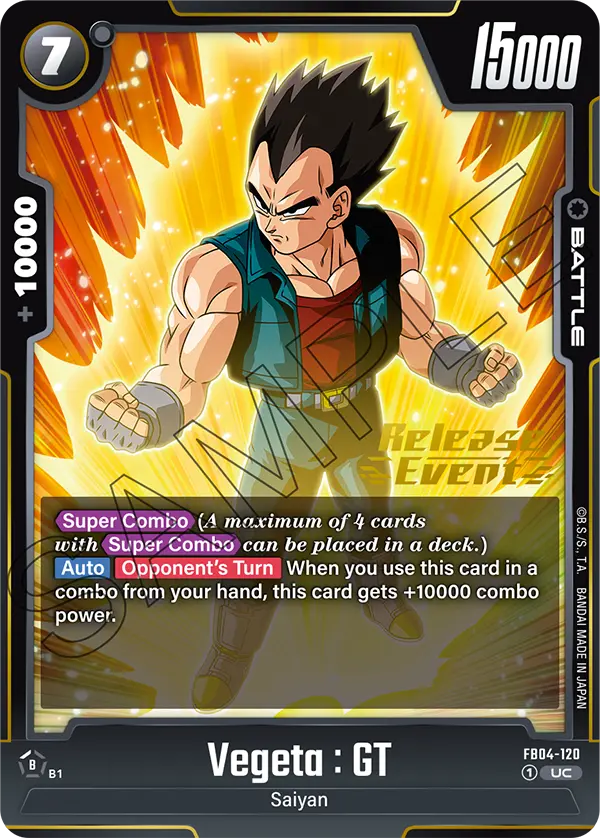 Vegeta : GT — Ultra Limit