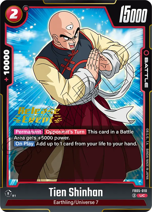 Tien Shinhan — New Adventure