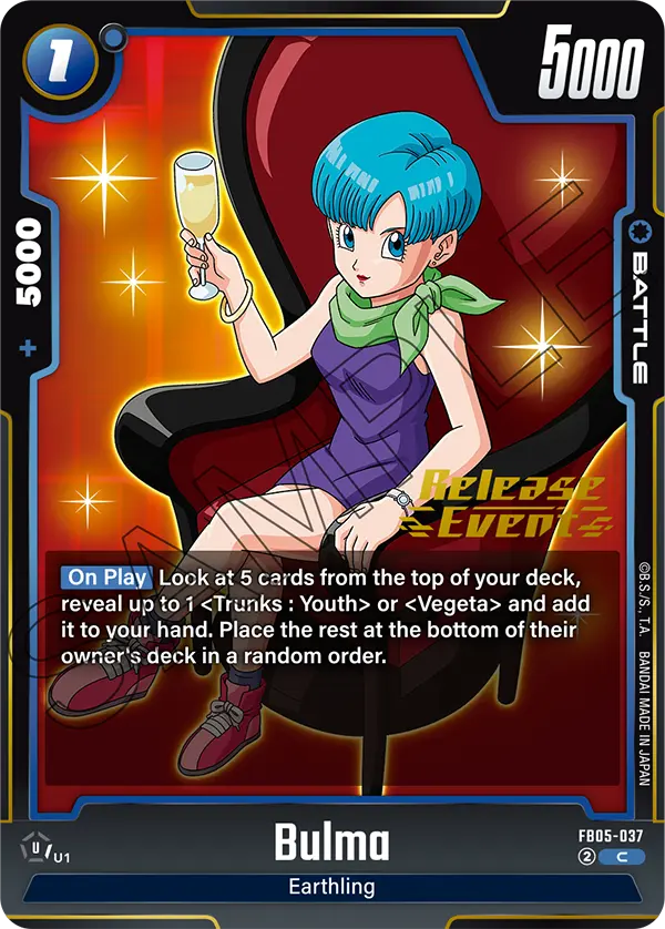 Bulma — New Adventure