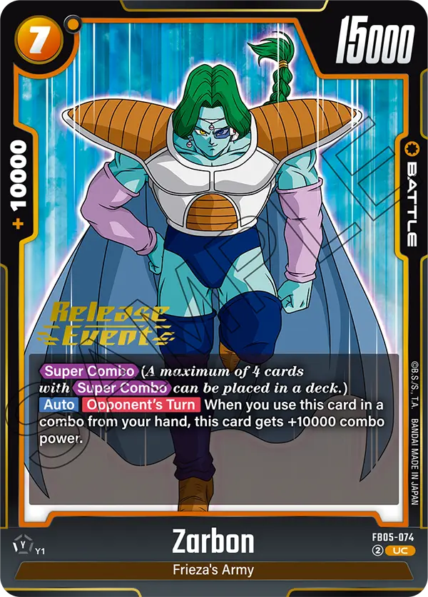 Zarbon — New Adventure