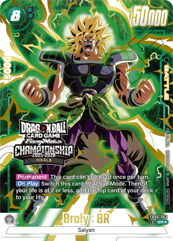 Broly : BR — Rivals Clash