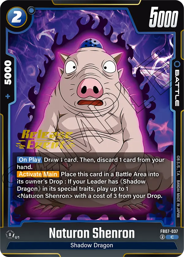 Naturon Shenron — Wish For Shenron