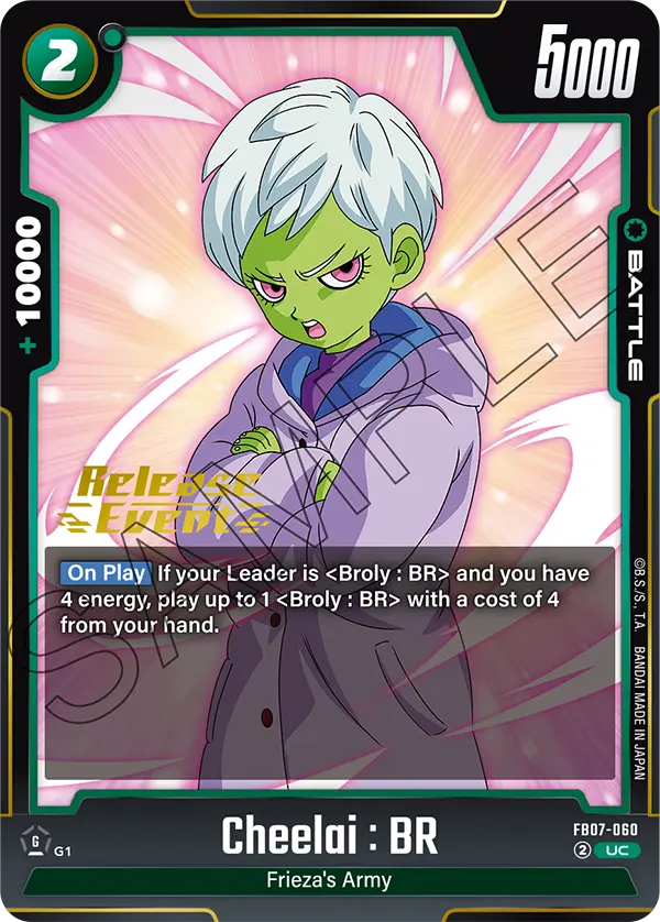Cheelai : BR — Wish For Shenron
