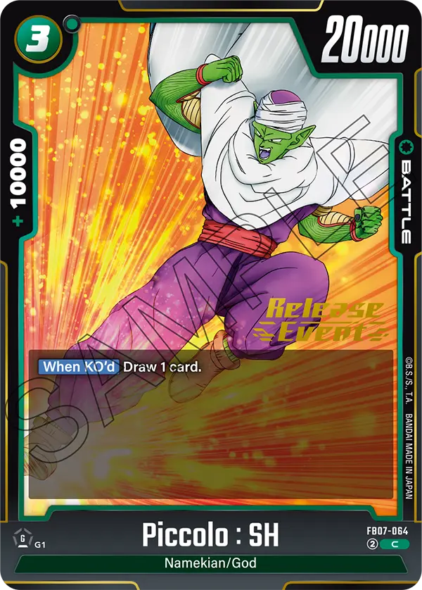 Piccolo : SH — Wish For Shenron
