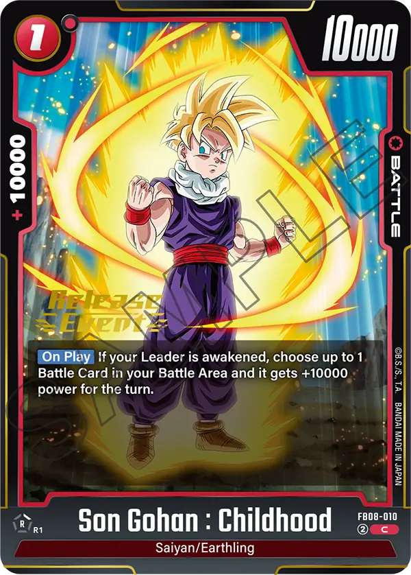 Son Gohan : Childhood — Saiyan's Pride