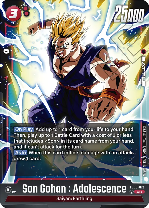 Son Gohan : Adolescence — Saiyan's Pride