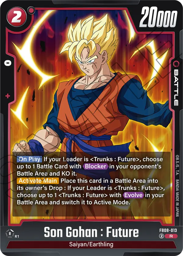 Son Gohan : Future — Saiyan's Pride