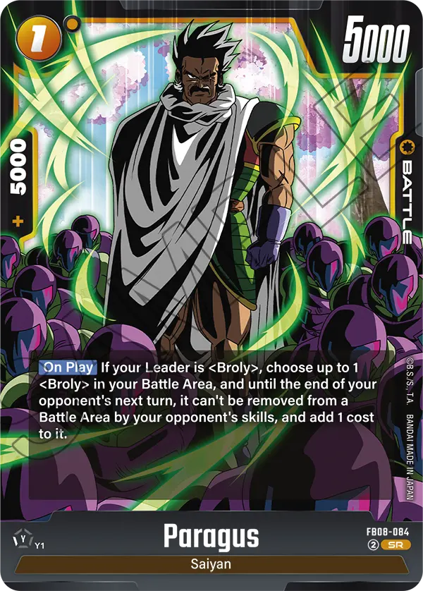 Paragus — Saiyan's Pride