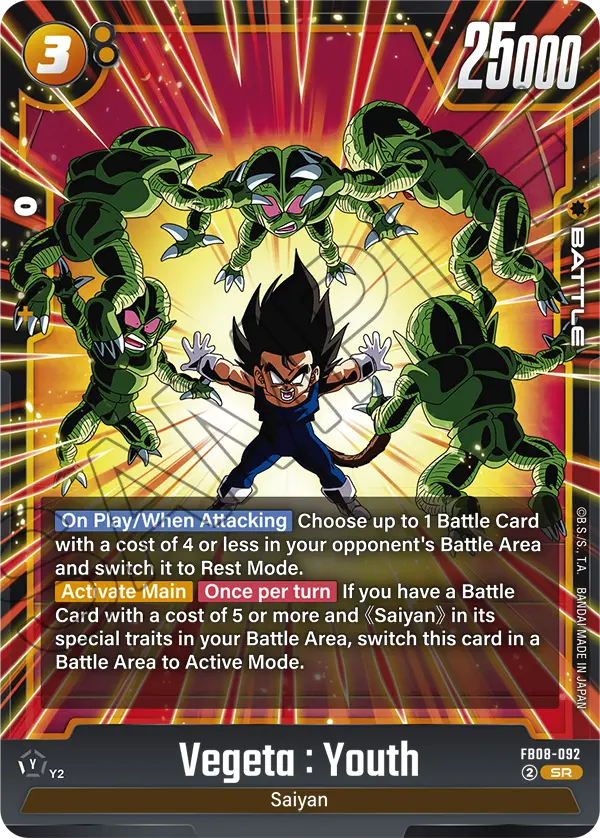 Vegeta : Youth — Saiyan's Pride