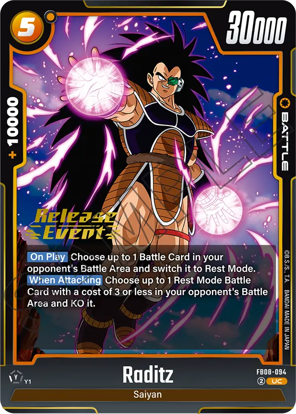 Raditz — Saiyan's Pride