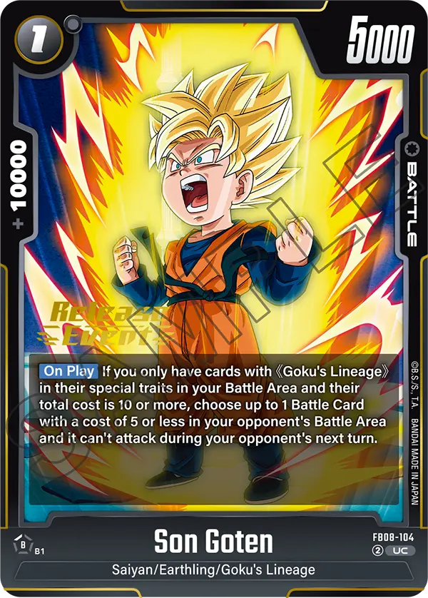Son Goten — Saiyan's Pride