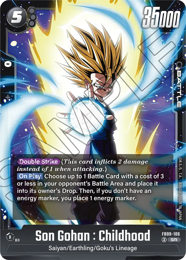Son Gohan : Childhood — Saiyan's Pride