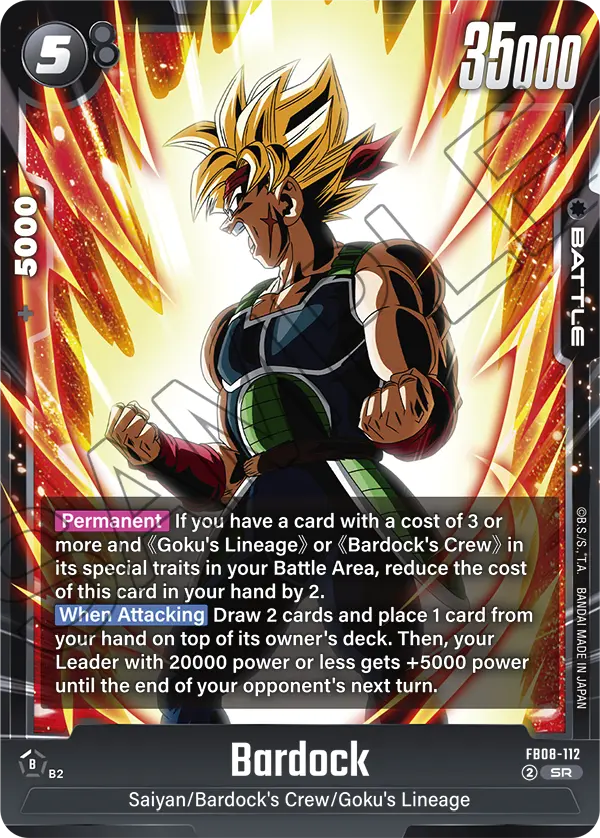 Bardock — Saiyan's Pride