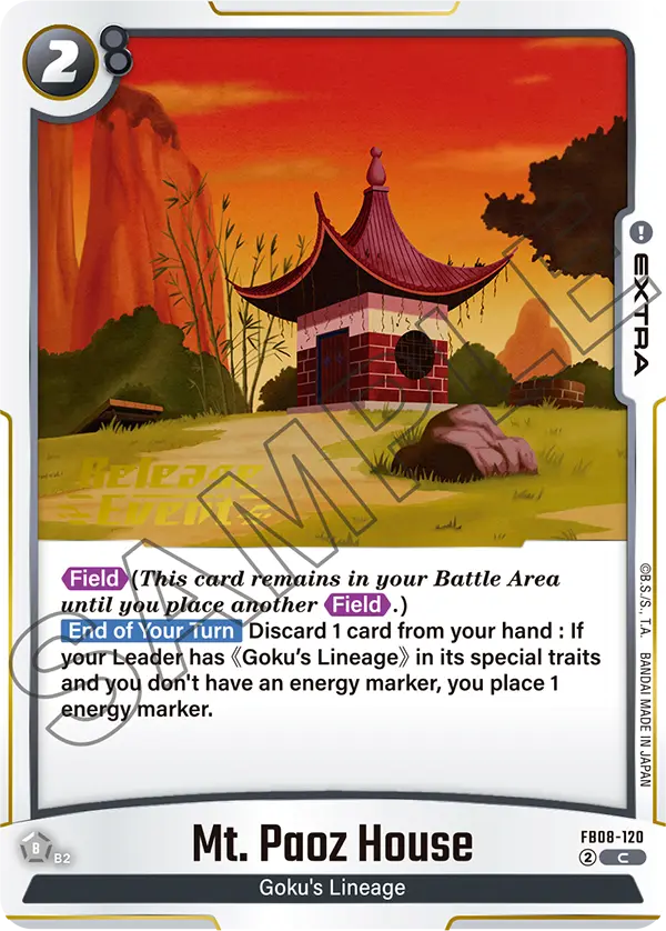 Mt. Paoz House — Saiyan's Pride
