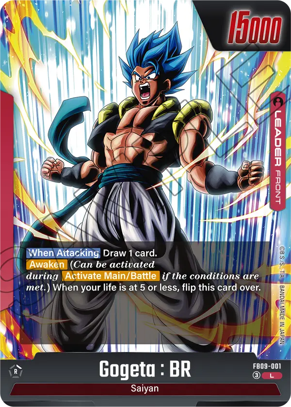 Gogeta : BR #001 — Dual Evolution
