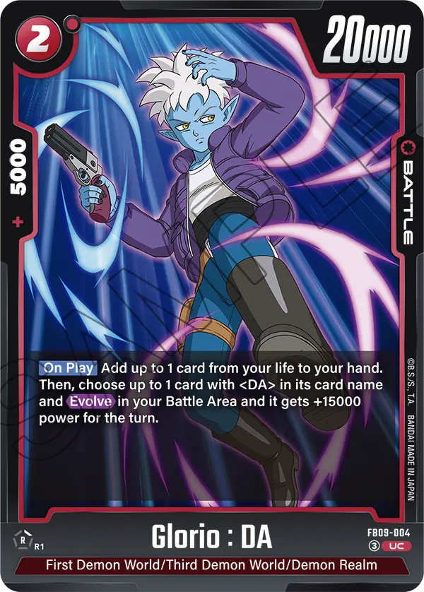Glorio : DA #004 — Dual Evolution