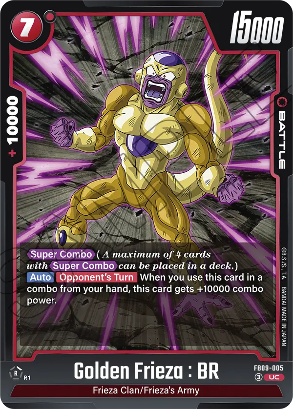 Golden Frieza : BR #005 — Dual Evolution