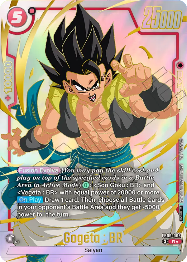 Gogeta : BR #006 — Dual Evolution
