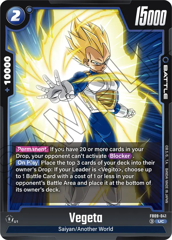 Vegeta — Dual Evolution