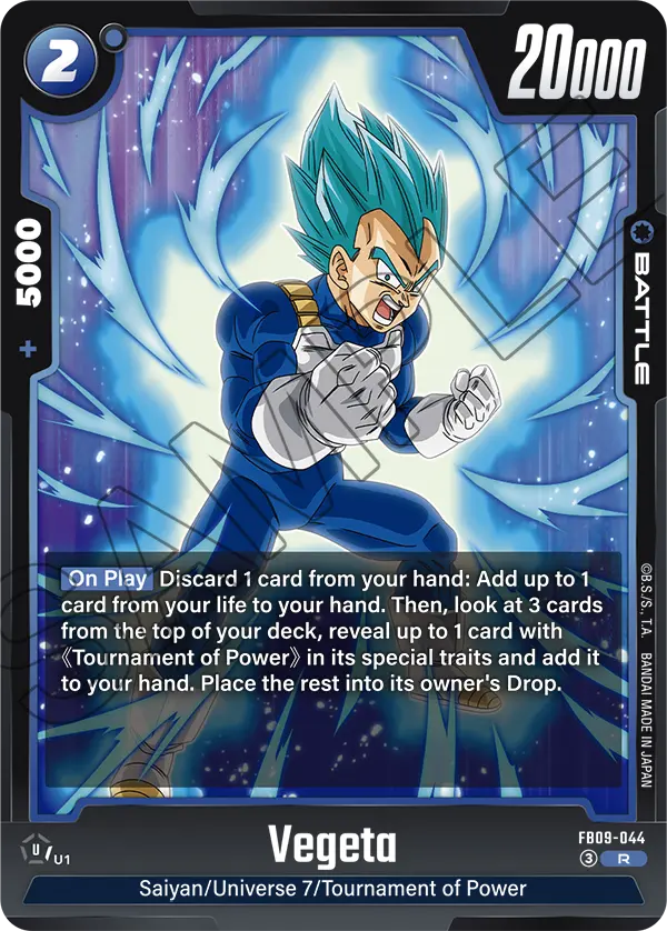 Vegeta — Dual Evolution