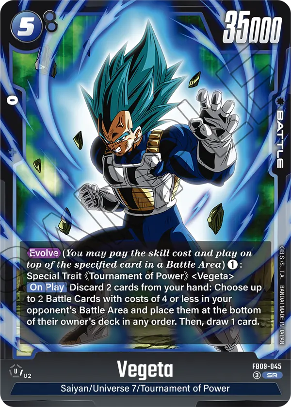 Vegeta — Dual Evolution