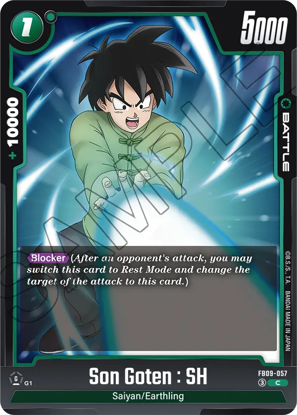 Son Goten : SH — Dual Evolution