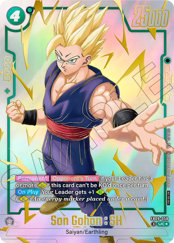 Son Gohan : SH — Dual Evolution