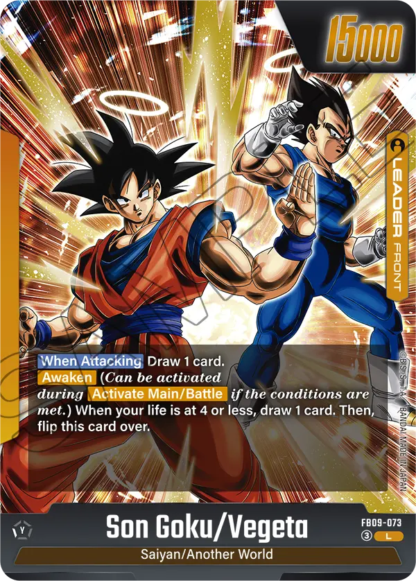 Son Goku/Vegeta — Dual Evolution
