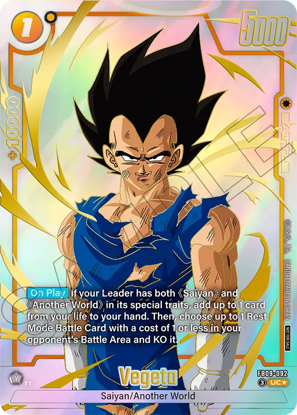 Vegeta — Dual Evolution