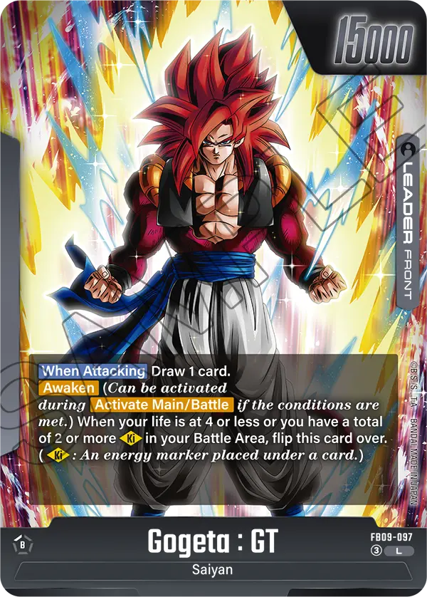 Gogeta : GT — Dual Evolution