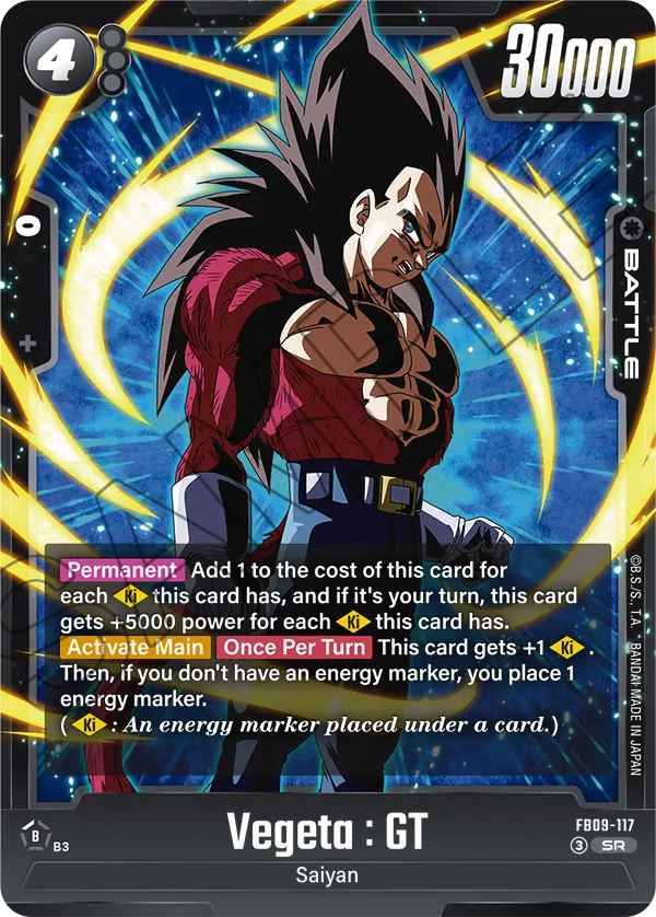 Vegeta : GT — Dual Evolution