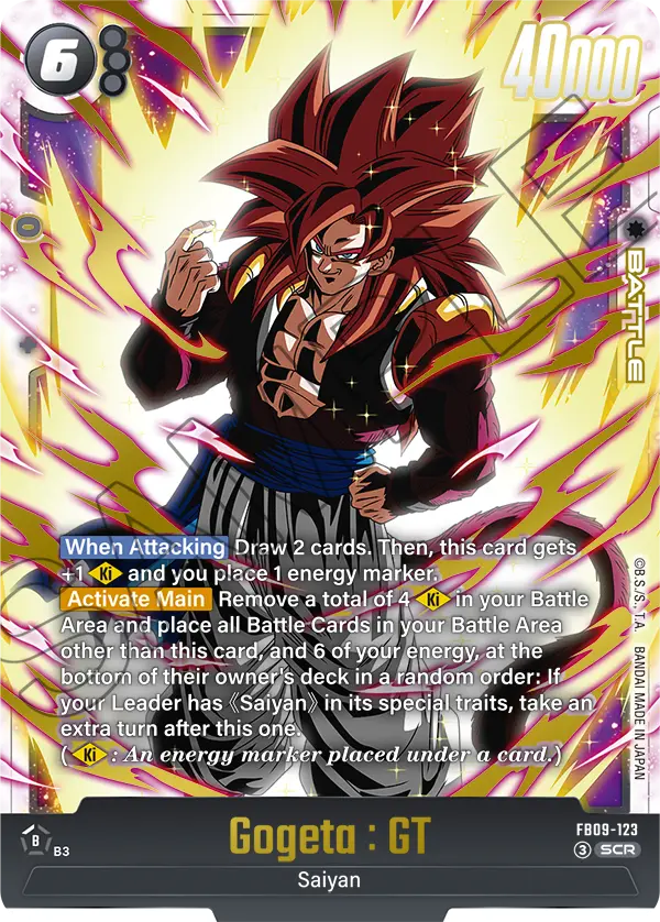 Gogeta : GT — Dual Evolution