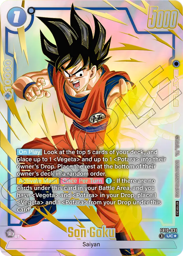 Son Goku — Cross Force