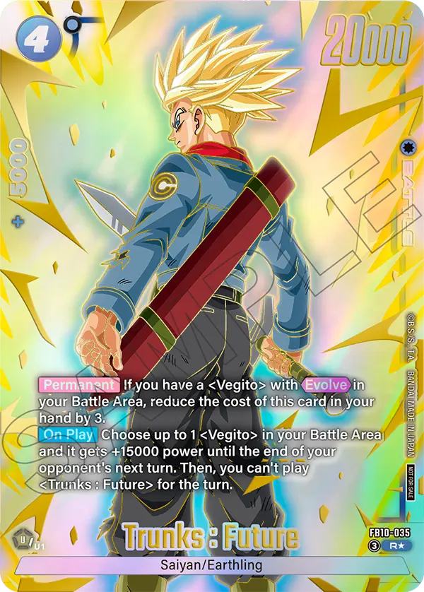 Trunks : Future — Cross Force