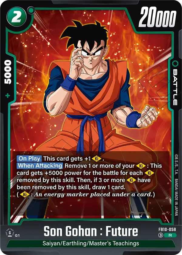 Son Gohan : Future — Cross Force