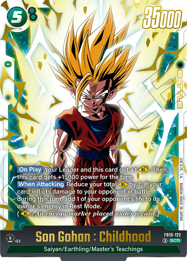 Son Gohan : Childhood — Cross Force