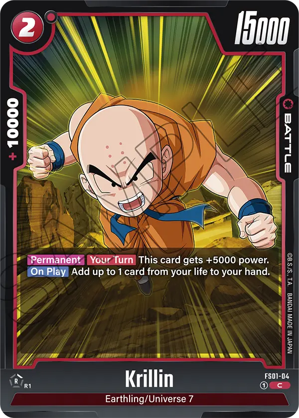 Krillin #04 — STARTER DECK -SON GOKU- [FS01]