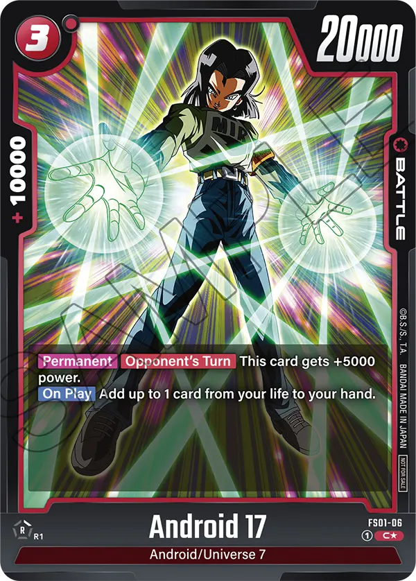 Android 17 #06 — STARTER DECK -SON GOKU- [FS01]