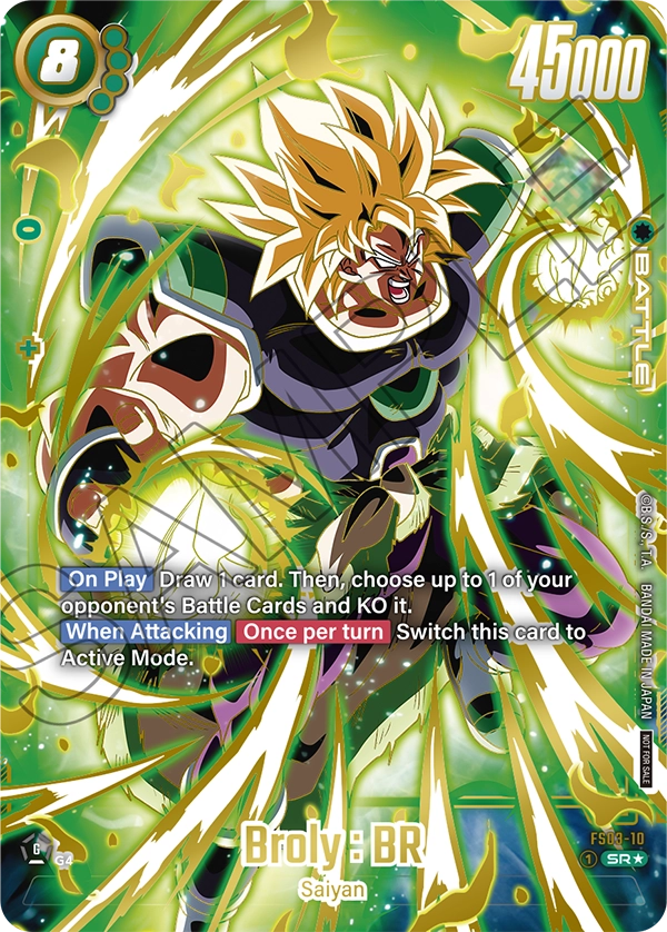Broly : BR #10 — STARTER DECK -BROLY- [FS03]